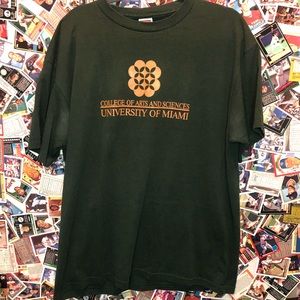 Vintage university of Miami T-shirt